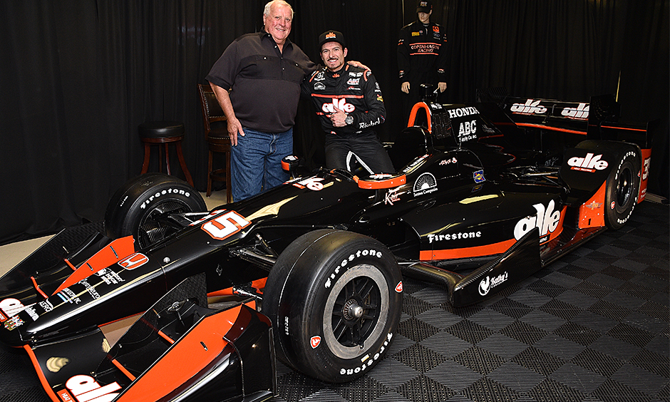 A.J. Foyt and Alex Tagliani
