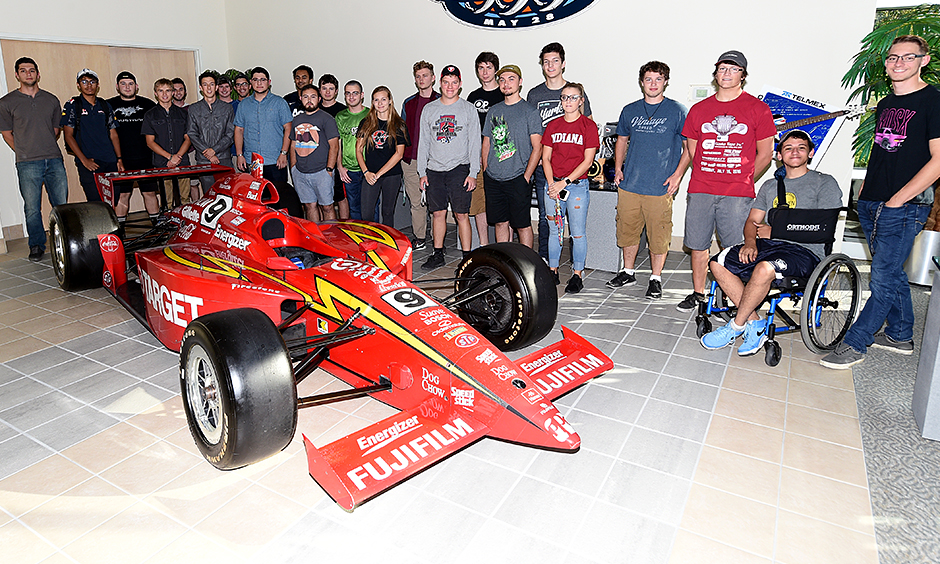 Chip Ganassi Racing with IUPUI Engineering Students