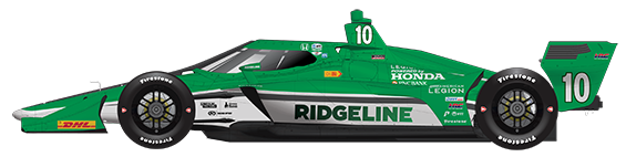 Driver of the #10 Alex Palou's Car Livery