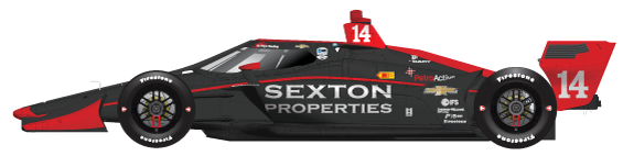 Driver of the #14 Santino Ferrucci's Car Livery