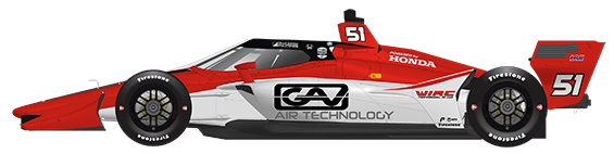 Driver of the #51's Car Livery