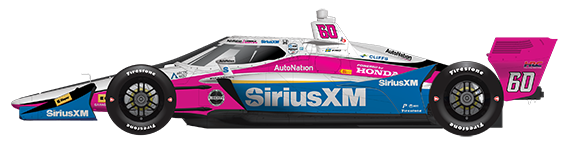 Driver of the #60 Felix Rosenqvist's Car Livery