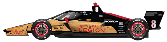 Driver of the #8's Car Livery