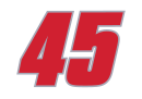 Louis Foster's car number, #45