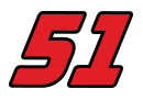 Jacob Abel's car number, #51