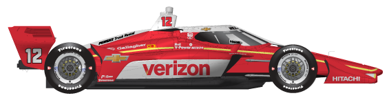 Will Power car side profile