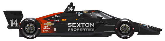 Driver of the #14 Santino Ferrucci's Car Livery