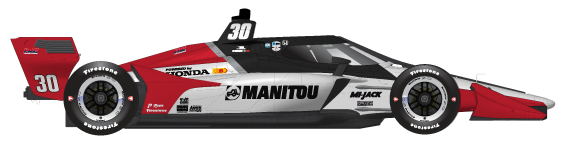 Driver of the #30 Devlin DeFrancesco's Car Livery