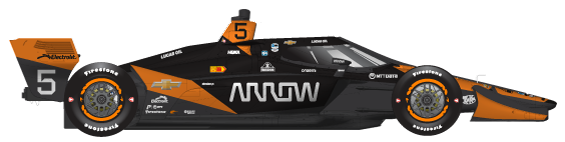 Driver of the #5 Pato O'Ward's Car Livery