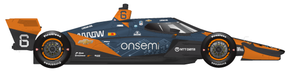 Driver of the #6 Nolan Siegel's Car Livery