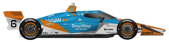 Driver of the #6 Nolan Siegel's Car Livery