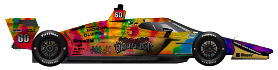 Driver of the #60 Felix Rosenqvist's Car Livery