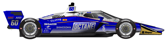 Driver of the #60 Felix Rosenqvist's Car Livery