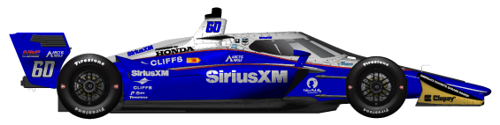 Driver of the #60 Felix Rosenqvist's Car Livery