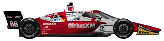 Driver of the #66 Marcus Armstrong's Car Livery