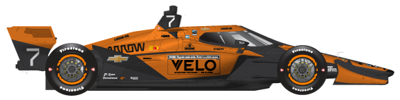 Driver of the #7 Christian Lundgaard's Car Livery