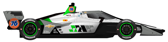 Driver of the #76 Conor Daly's Car Livery