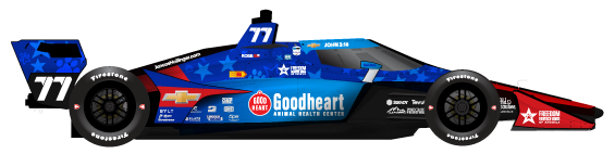 Sting Ray Robb car side profile