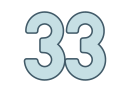 Ed Carpenter's car number, #33