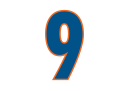 Scott Dixon's car number, #9