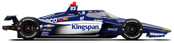 Conor Daly car side profile
