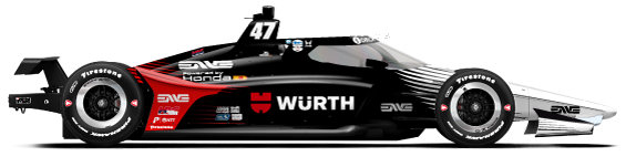Driver of the #47 Mick Schumacher's Car Livery