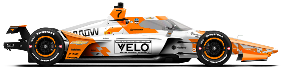 Driver of the #7 Christian Lundgaard's Car Livery