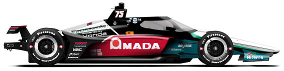 Takuma Sato car side profile
