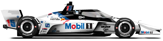 Driver of the #15 Graham Rahal's Car Livery