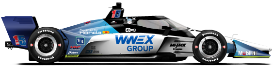 Driver of the #15 Graham Rahal's Car Livery