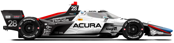 Marcus Ericsson car side profile