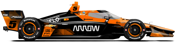 Driver of the #5 Pato O'Ward's Car Livery