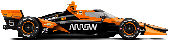 Driver of the #5 Pato O'Ward's Car Livery