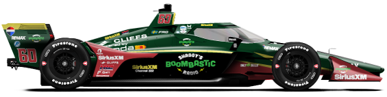 Driver of the #60 Felix Rosenqvist's Car Livery