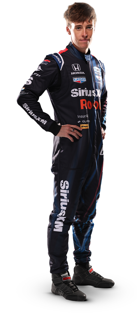 Marcus Armstrong standing