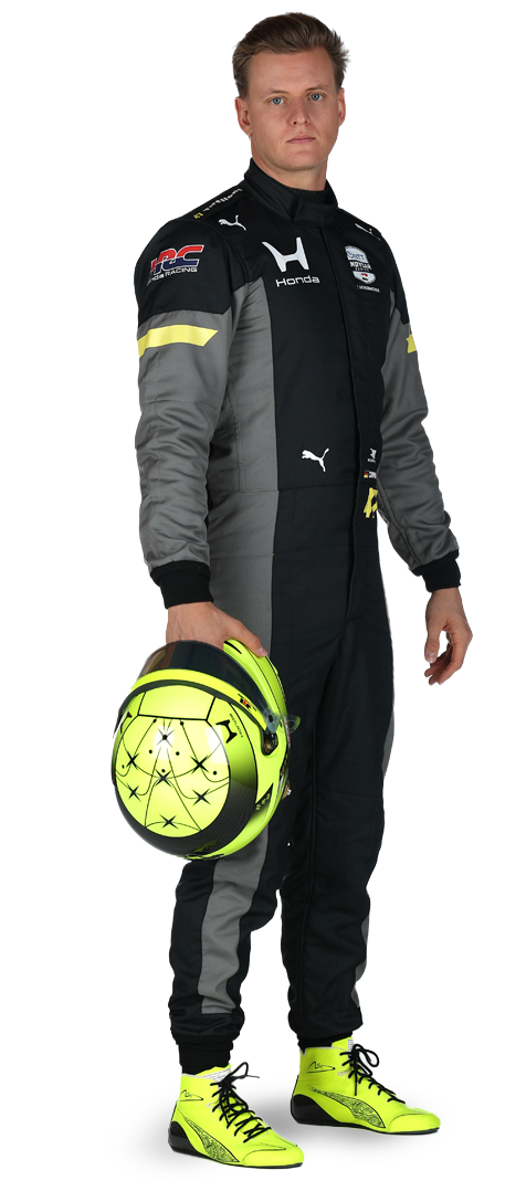 Mick Schumacher standing