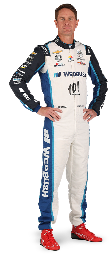 Ryan Hunter-Reay standing