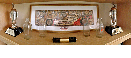 Rick Mears' Baby Borgs on display