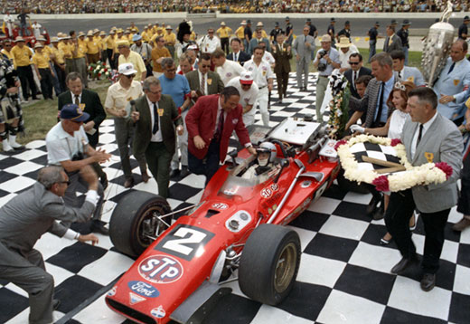 Mario Andretti wins 1969 Indianapolis 500
