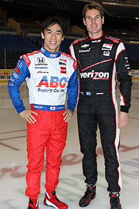 Takuma Sato and Will Power