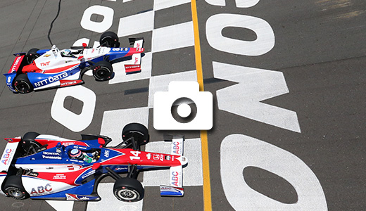 Takuma Sato and Ryan Briscoe