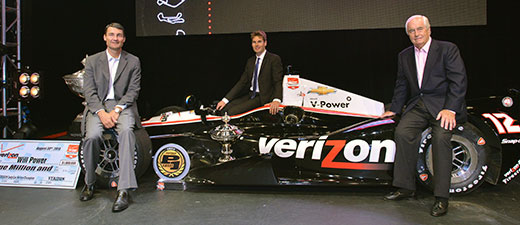 Will Power, Tim Cindric, Roger Penske