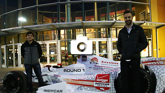 Gabby Chaves and James Hinchcliffe