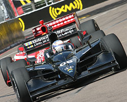 Graham Rahal leads Scott Dixon