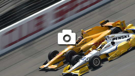 Simon Pagenaud and Ryan Hunter-Reay
