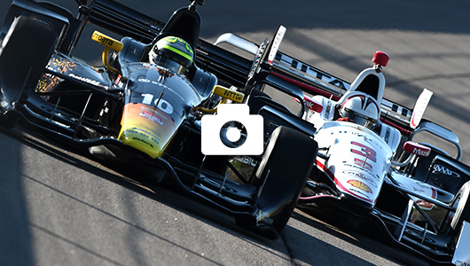 Tony Kanaan and Helio Castroneves