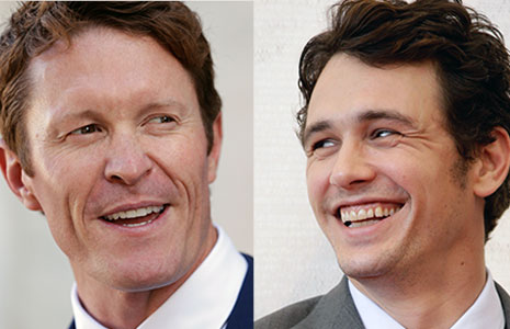 Scott Dixon and James Franco