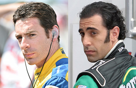 Simon Pagenaud and Jean Girard