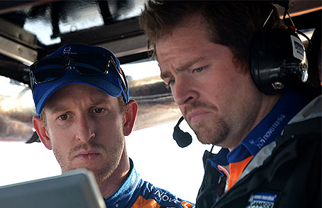 Charlie Kimball and Brad Goldberg