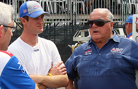 Ryan Hunter-Reay and A.J. Foyt